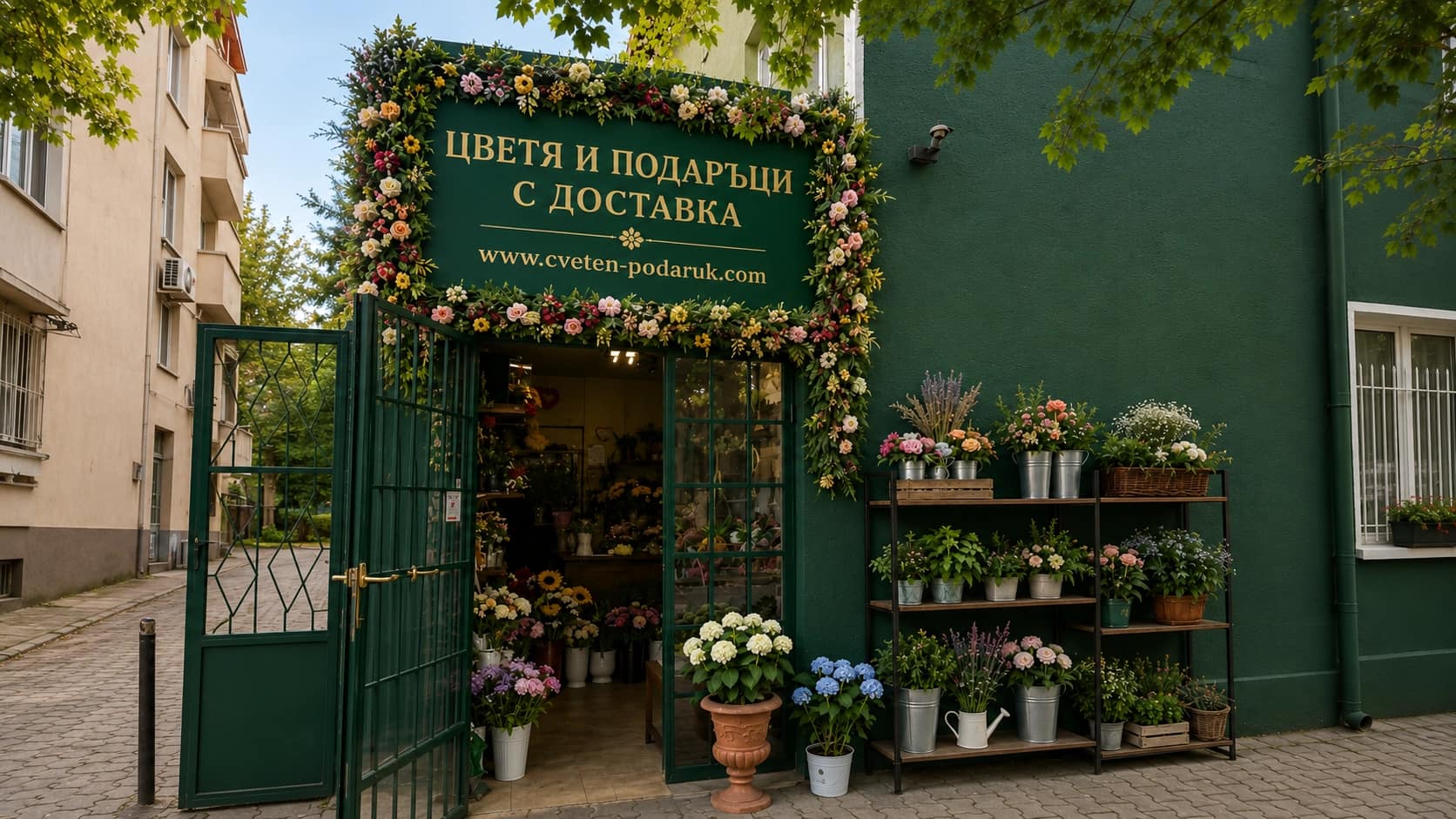 Магазин за цветя и подаръци