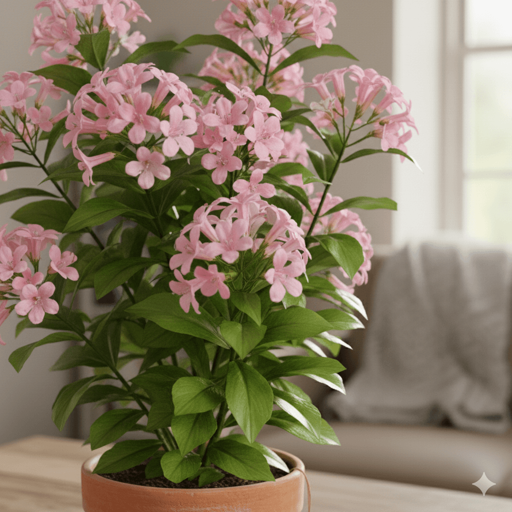 Пентас („Египетска звезда") – звездна красота в саксия