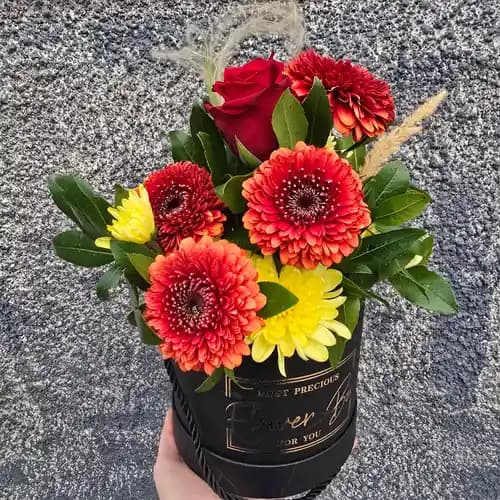 Кутия мечти с цветя