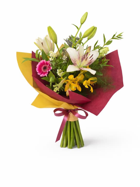 Летен букет с лилиум