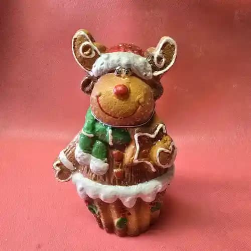 коледен елен фигурка
