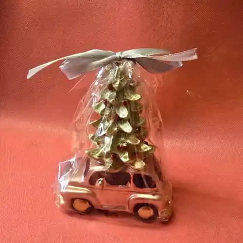 коледна свещ кола