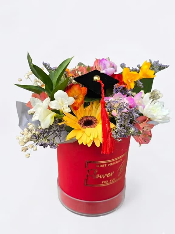 кутия с малка шапка