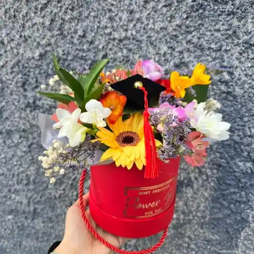 кутия с малка шапка