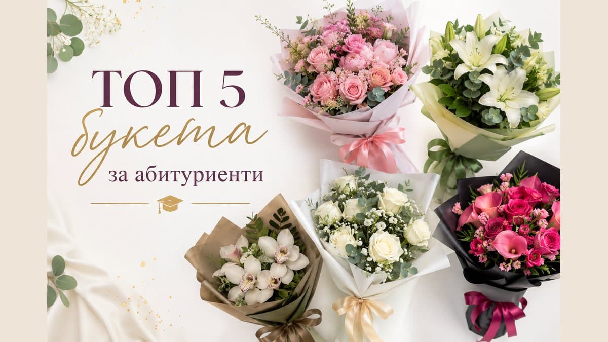 букети за абитуриенти