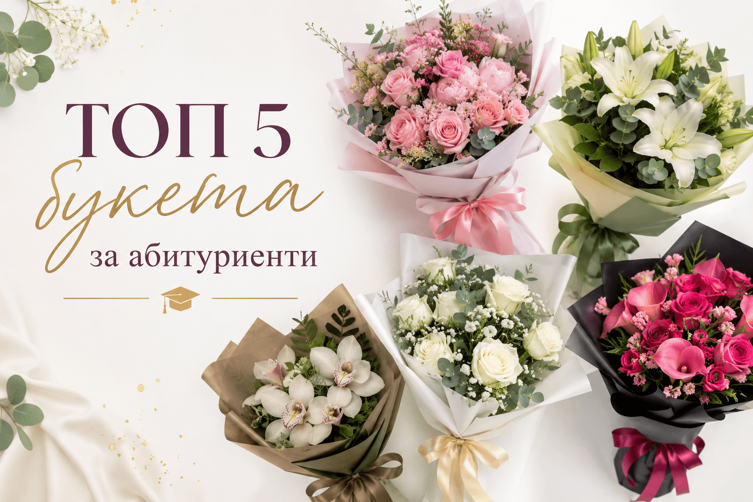 букети за абитуриенти