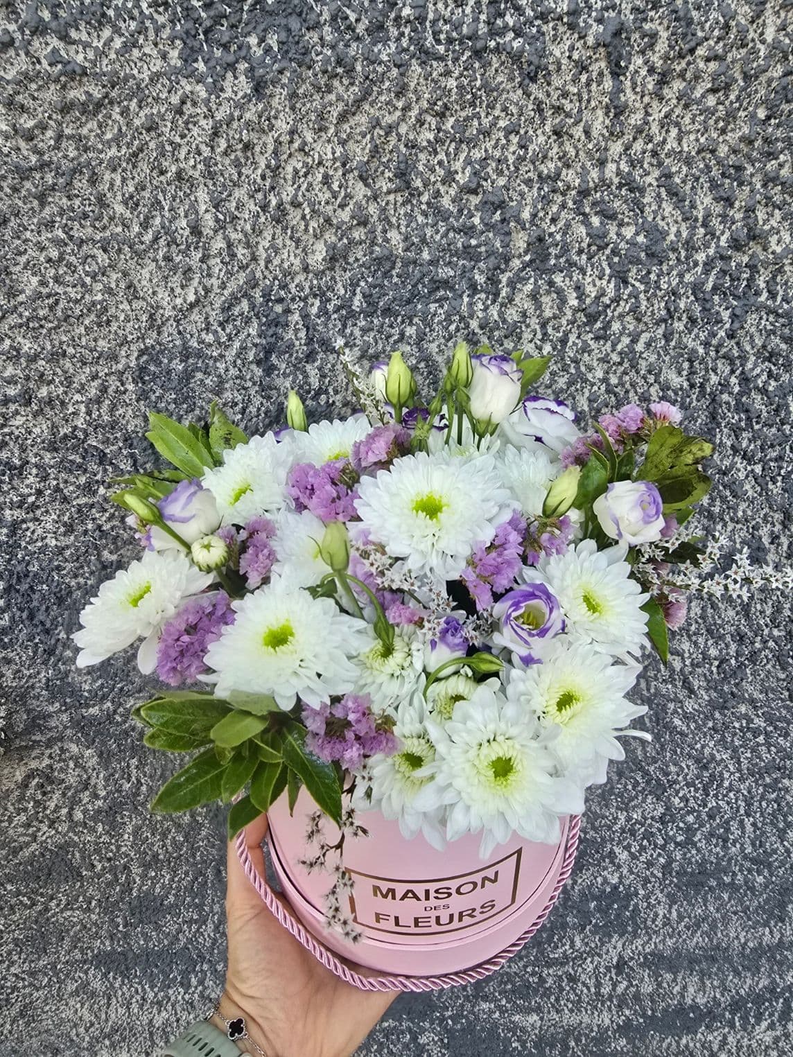 Лилава маргаритка.