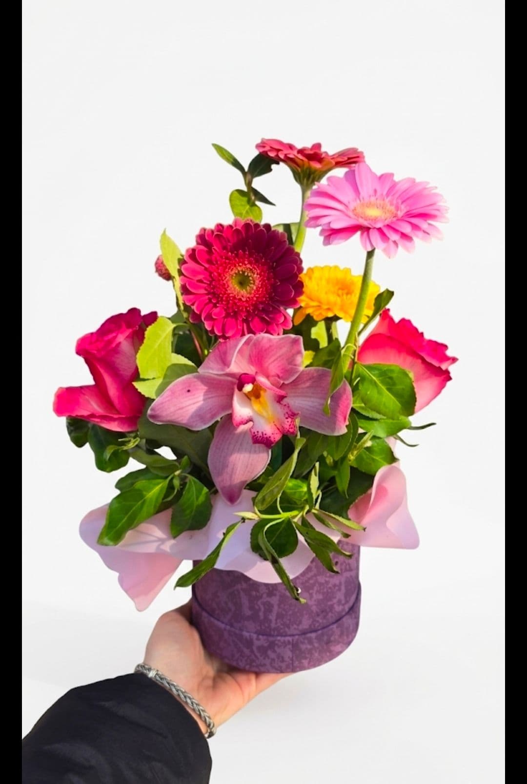 Лукс кутия с цветя